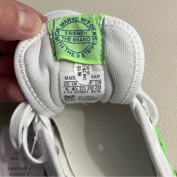 NWT - Adidas Nizza Women’s Canvas Sneakers - US 5 / EU 37 1/3 - Picture 8 of 8